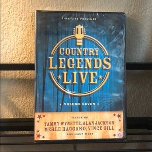 Country Legends Live Volume 7 Brand New in Plastic